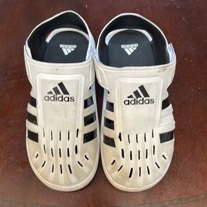 Adidas classic white sandals shoes 2